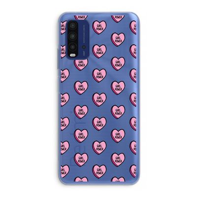 GIRL POWER: Xiaomi Redmi 9T Transparant Hoesje