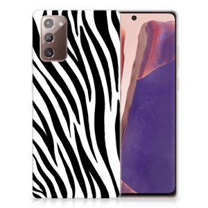 Samsung Note 20 TPU Hoesje Zebra