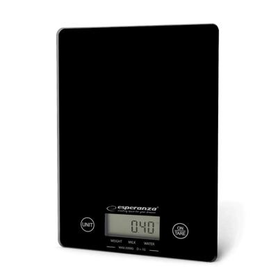 Esperanza EKS002K Elektronische keukenweegschaal Zwart Tafelblad Rechthoek