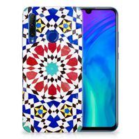 Honor 20 Lite TPU Siliconen Hoesje Mozaïek