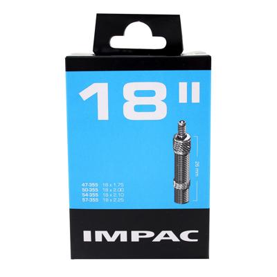 Impac binnenband (by schwalbe) dv18 18x1.75/2.35 etrto 47/57-355, ventiel: blitz/holland 26mm