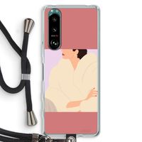 Cosy: Sony Xperia 5 III Transparant Hoesje met koord
