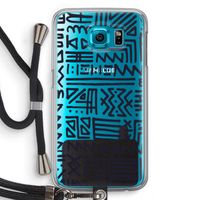 Marrakech print: Samsung Galaxy S6 Transparant Hoesje met koord