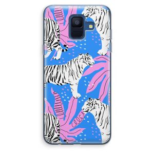 Tijger: Samsung Galaxy A6 (2018) Transparant Hoesje