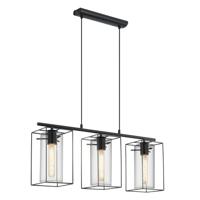 EGLO Loncino Hanglamp - E27 - 74,5 cm - Zwart - thumbnail