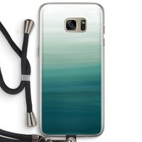 Ocean: Samsung Galaxy S7 Edge Transparant Hoesje met koord