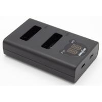 ChiliPower Canon NB-13L dubbellader voor 2 camera accu's (tegelijk)