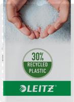 Leitz Premium Showtas A4 geopend, boven en links, 30% gerecycleerd plastic