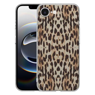 TPU Hoesje iPhone 16e - Leopard Backcover