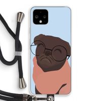 Ludo: Pixel 4 Transparant Hoesje met koord