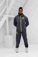 Manchester City Tech Woven Trainingspak Senior 2025/2026 Grijs - Maat M - Kleur: LichtgroenGrijs | Soccerfanshop