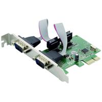 Conceptronic SRC01G 2 poorten Seriële interfacekaart PCI-Express, Serieel (9-pol.) PCIe