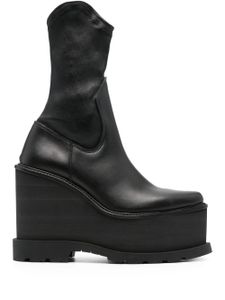 sacai bottines d'inspiration western 140 mm - Noir