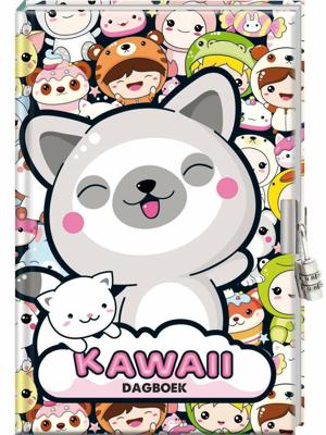 Dagboek met slot - Kawaii (Hardback)