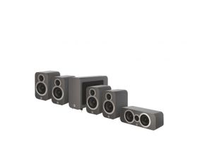 Q Acoustics: Q3010i 5.1 Homecinema Pack - Grijs