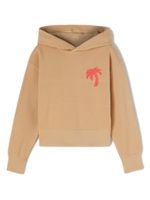 Palm Angels Kids hoodie en coton à imprimé camouflage - Tons neutres