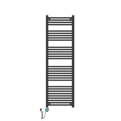 Handdoekradiator Belrad | 180X55 cm | Elektrisch | 900 watt | Zwart mat