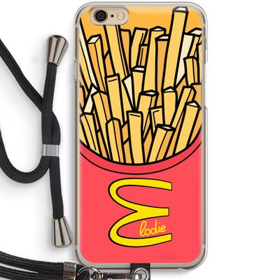 McElodie: iPhone 6 / 6S Transparant Hoesje met koord
