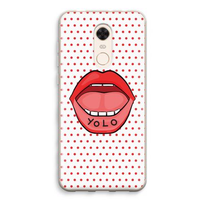 Yolo Denise: Xiaomi Redmi 5 Transparant Hoesje