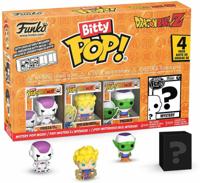 Dragon Ball Z Funko Bitty Pop! 4-Pack: Frieza (4th Form) / Super Saiyan Goku (First Appearance) / Piccolo Dragon Ball Z Funko Bitty Pop! 4-Pack: Frieza (4th Form) / Super Saiyan Goku (First Appearance) / Piccolo
