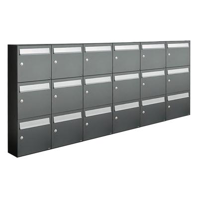 Allux Flow Set 6-Breed, 3-Hoog Antraciet - 40040065_6x3