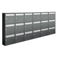 Allux Flow Set 6-Breed, 3-Hoog Antraciet - 40040065_6x3