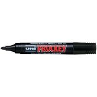 Uni-ball permanent marker Prockey PM-122, ronde punt, medium, zwart