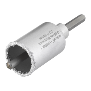 Wolfcraft Boorkroon | HM | Met schacht en boor | Ø43mm | 1 stuk - 3894000