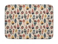 ACHOKA speelkleed veren 130 x 180 cm - thumbnail