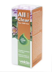 Velda All Clear Liquid 250ml - Snelwerkende Algenbestrijder voor Heldere Vijvers