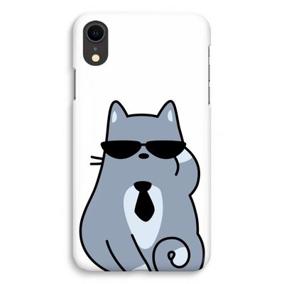 Cool cat: iPhone XR Volledig Geprint Hoesje