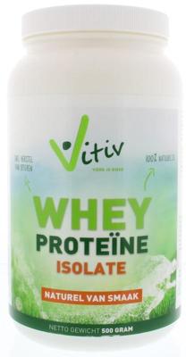 Vitiv Whey proteine isolaat 500 Gram Vitiv Whey proteine isolaat 500 Gram