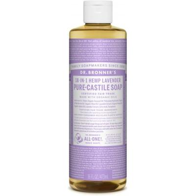 Dr. Bronner's Lavender 18-in-1 Pure-Castile Soap 475ml