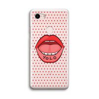 Yolo Denise: Google Pixel 3 Transparant Hoesje