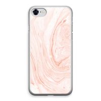 Peach bath: iPhone 8 Transparant Hoesje