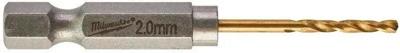 Milwaukee Metaalboor Shockwave HSS-G TiN Red Hex 2 x 59,5 mm VE=2 - 48894703