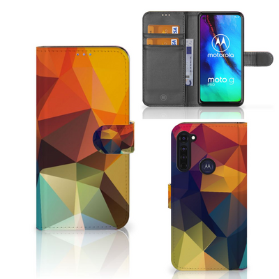Motorola Moto G Pro Book Case Polygon Color Motorola Moto G Pro Book Case Polygon Color