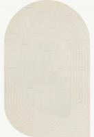 Layered - Vloerkleed Circular Wool Rug Bone White -