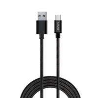 Savio CL-129 USB-kabel 2 m USB 2.0 USB A USB C Zwart