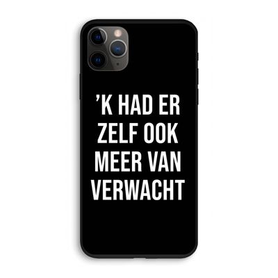 Meer verwacht - Zwart: iPhone 11 Pro Biologisch afbreekbaar hoesje