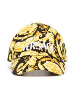 Versace casquette à motif Barocco - Jaune - thumbnail