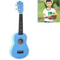 HM100 21 inch Basswood Ukulele kinderen verlichting muziekinstrument (Baby blauw) HM100 21 inch Basswood Ukulele kinderen verlichting muziekinstrument (Baby blauw)