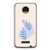 Leaf me if you can: Motorola Moto Z Force Transparant Hoesje Leaf me if you can: Motorola Moto Z Force Transparant Hoesje