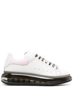 Alexander McQueen Oversized transparent sole sneakers - Blanc - thumbnail