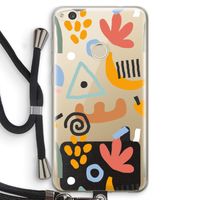 Abstract: Huawei Ascend P8 Lite (2017) Transparant Hoesje met koord Abstract: Huawei Ascend P8 Lite (2017) Transparant Hoesje met koord