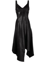 Jason Wu Collection robe mi-longue à design asymétrique - Noir