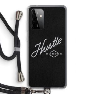 Hustle: Samsung Galaxy A72 5G Transparant Hoesje met koord