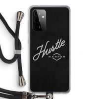 Hustle: Samsung Galaxy A72 5G Transparant Hoesje met koord