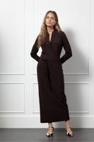 Studio Anneloes Jette Cargo Dress 13283 Jurk 8700 Espresso