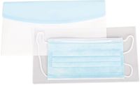 Tarifold set met antimicrobiële hoes + Color Dream Chequebook enveloptas voor mondmaskers, pak van 6 sets